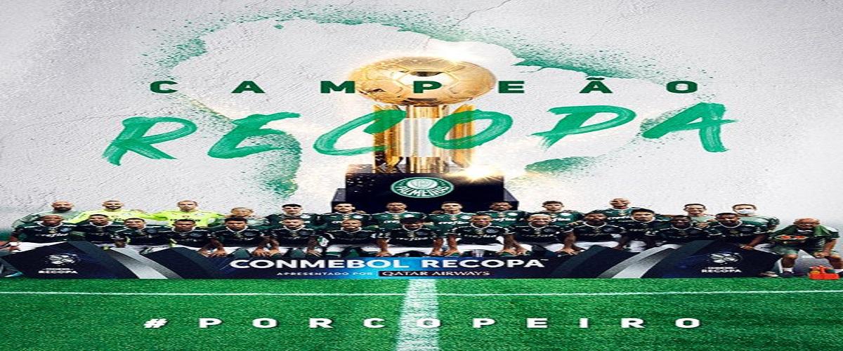 Palmeiras supera Athletico-PR e conquista a Recopa Sul-Americana