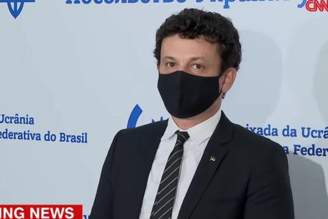 Representante da Ucrânia no Brasil sugere conversa entre presidentes