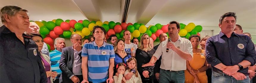 MDB lança candidato ao Senado, chapa completa de deputados e apoio ao governador Ratinho Junior