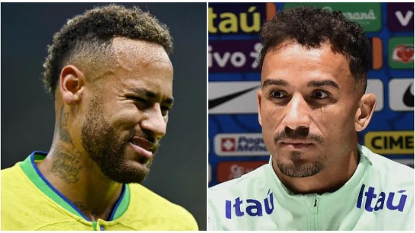 Neymar e Danilo não jogam mais pela Seleção na primeira fase da Copa do Mundo