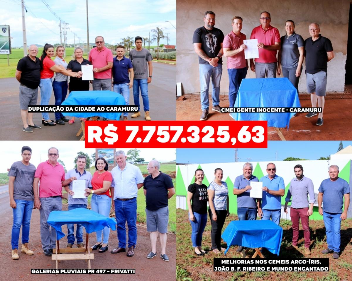 Em torno de 8 milhões de reais em Ordens de Serviços liberados nesta semana em Itaipulândia