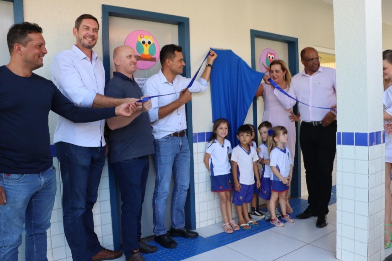 Administração de Medianeira entrega nova escola municipal para o Bairro Jardim Irene