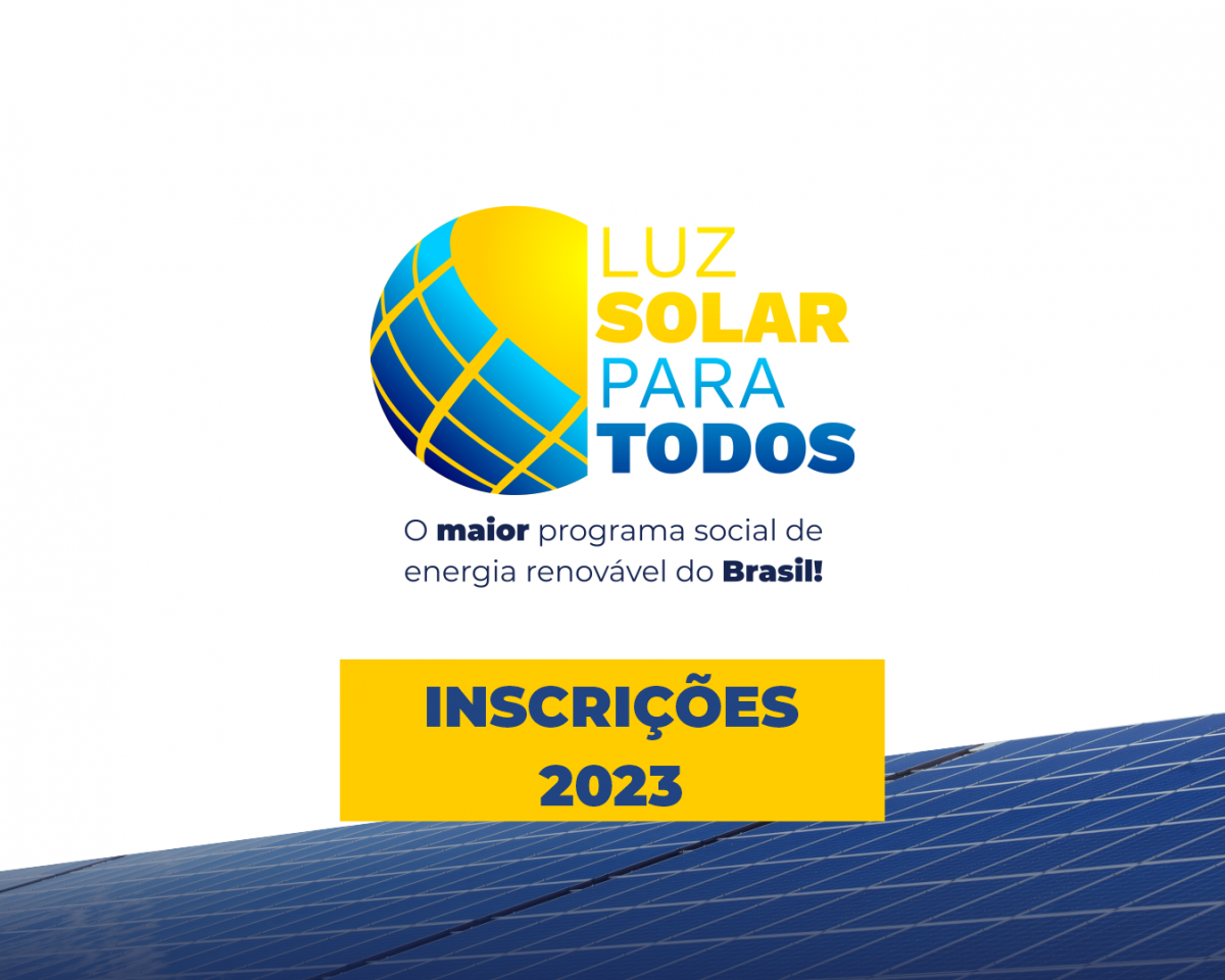 Itaipulândia abre novas inscrições para o Programa Luz Solar Para Todos