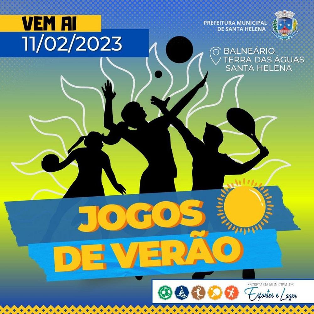 “Jogos de Verão”, movimentará o Balneário de Santa Helena neste final de semana