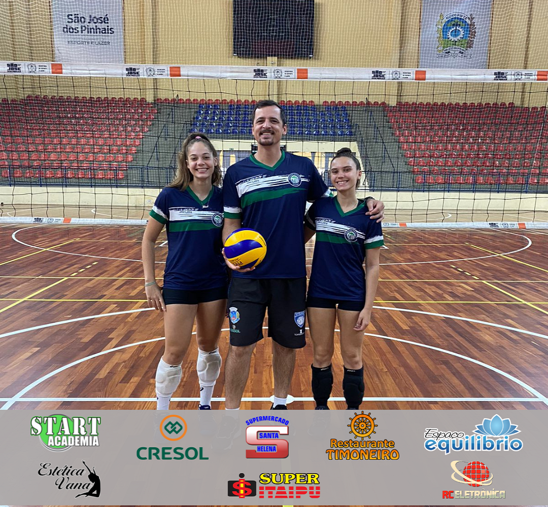 Atletas de Santa Helena são convocadas para disputa do Brasileiro de vôlei