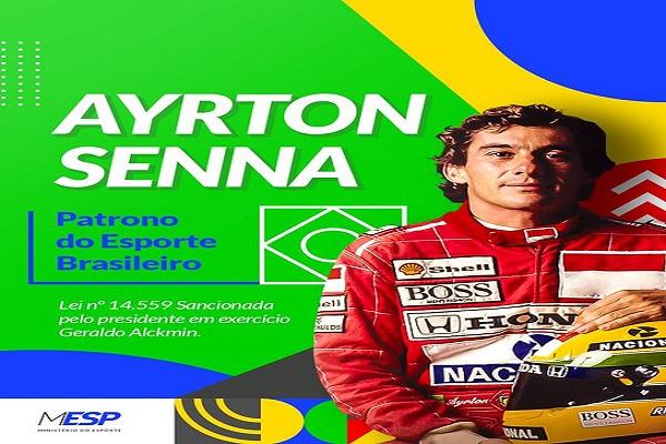 Ayrton Senna é declarado Patrono do Esporte Brasileiro