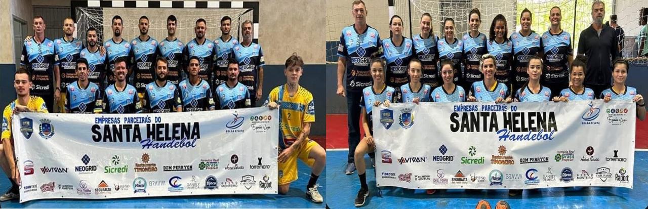 Handebol de Santa Helena participa da 1ª etapa da Chave Prata em Umuarama