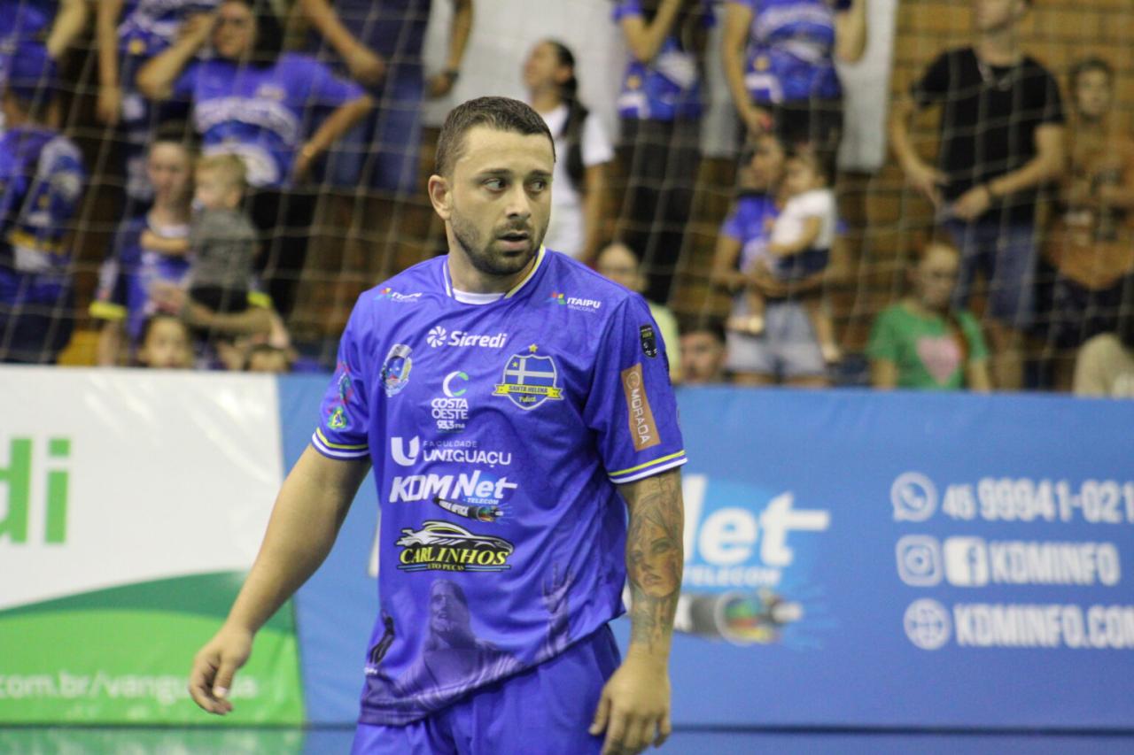 Santa Helena Futsal recebe o Guaíra neste sábado (15), pela Série Prata