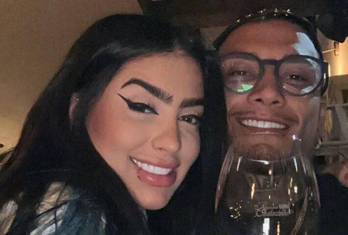 Dynho Alves e MC Mirella fazem ensaio quente: ”lindos juntos”
