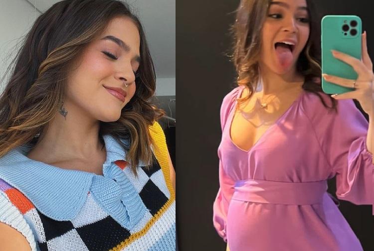 Mel Maia posa com barriga de grávida após fim com MC Daniel