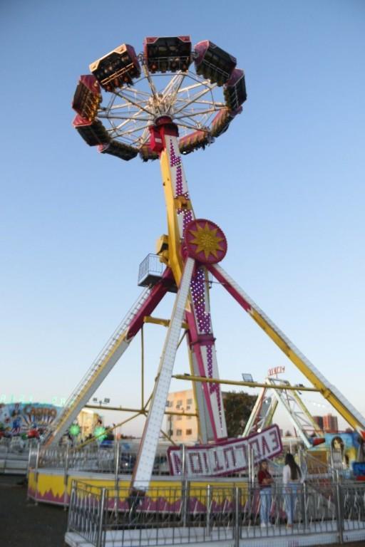 Brinquedo Evolution será a grande novidade no parque de diversões durante a Expo Rondon 2023