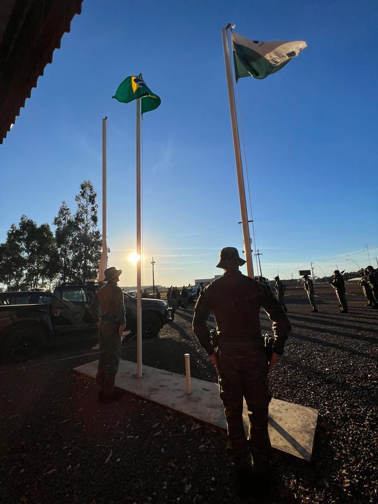 BPFRON recebe visita do Comandante de Missões Especiais