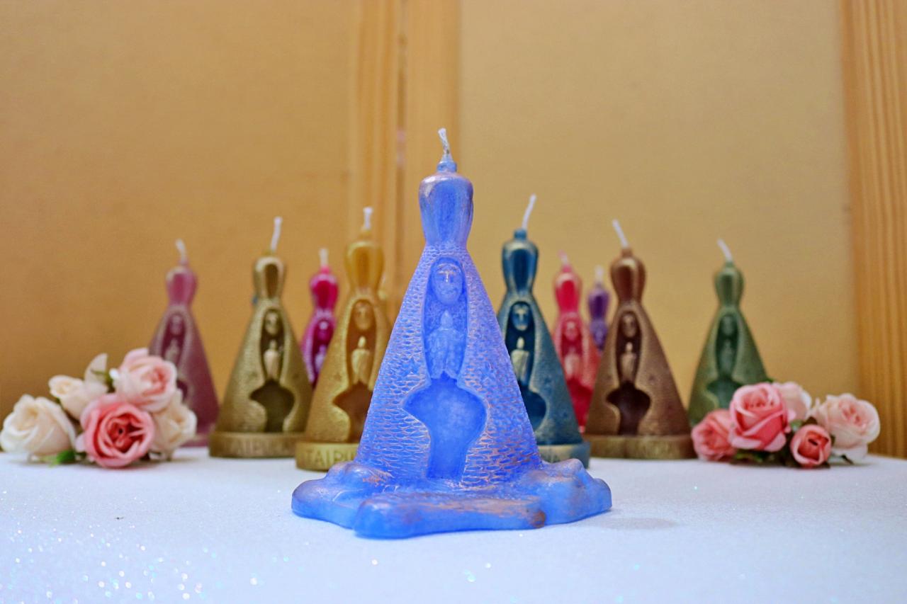 Artesãos de Itaipulândia transformam resíduos em imagens sacras