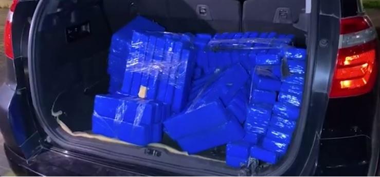 Maconha carregada na região é apreendida na BR 277