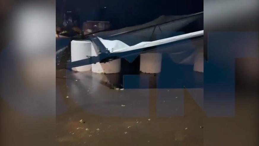 Temporal atinge Nova Aurora nesta segunda-feira (25)