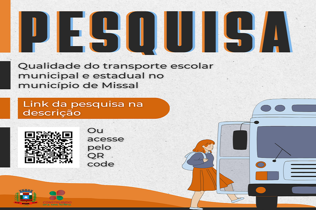 Usuários poderão avaliar transporte escolar de Missal