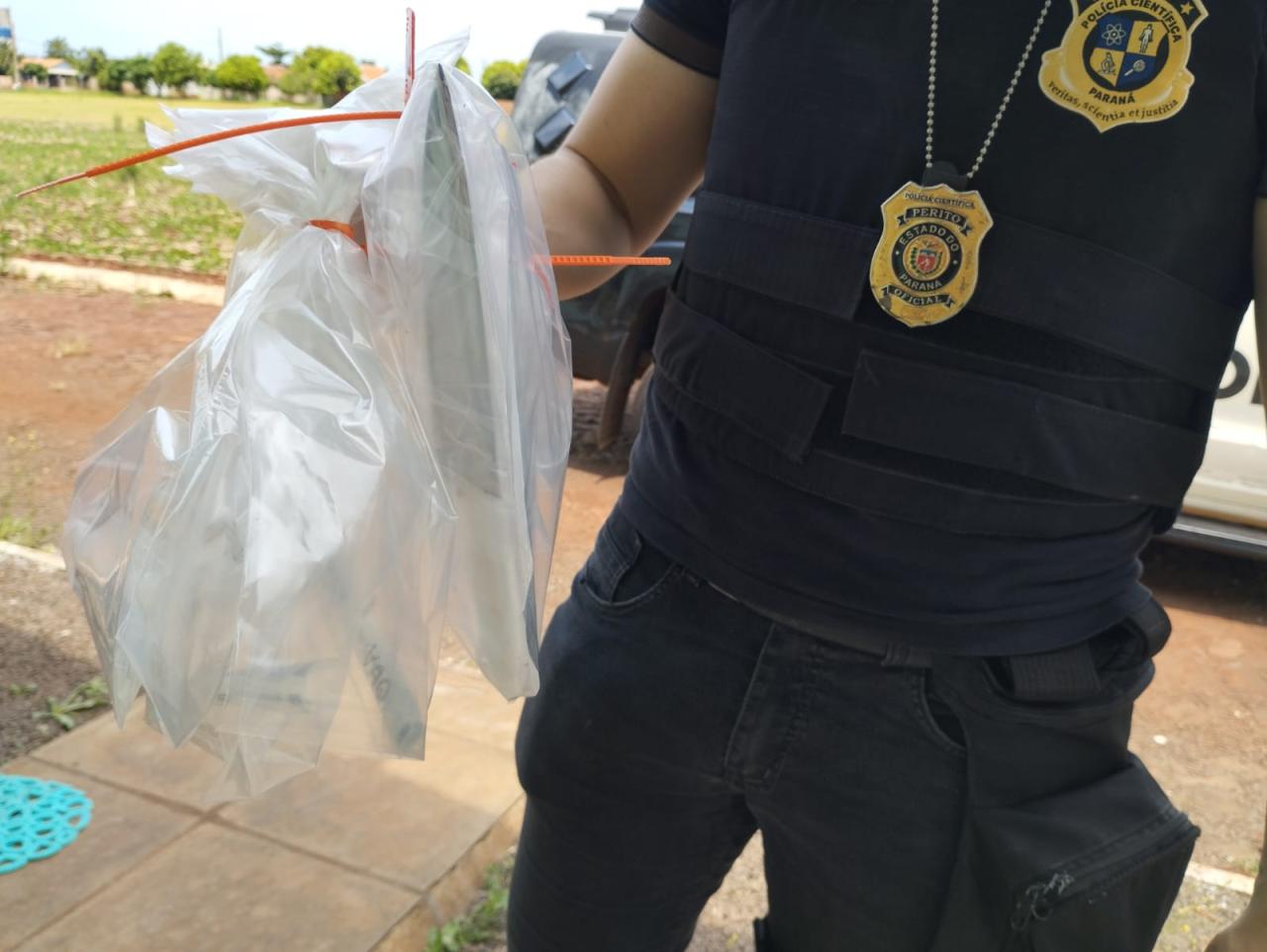 Casa de jovem desaparecido é periciada em Santa Helena