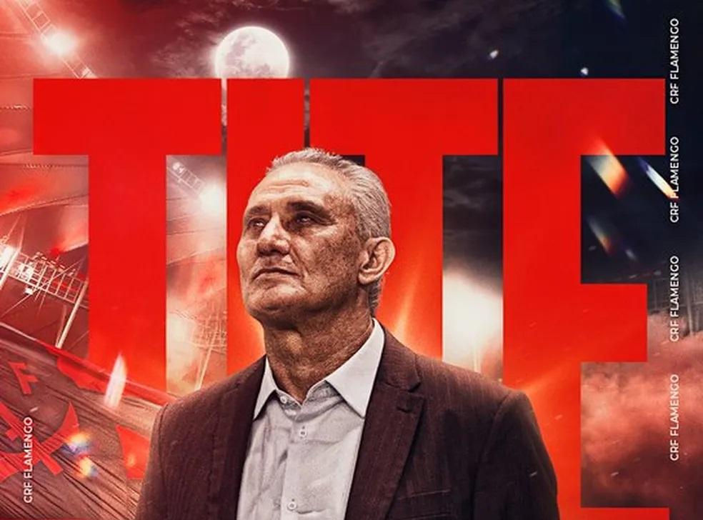 Flamengo anuncia oficialmente a contratação de Tite
