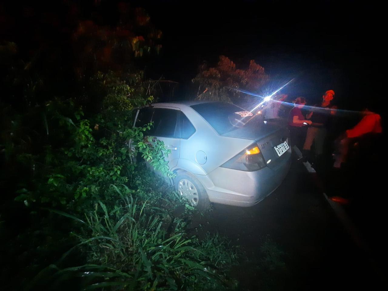 Animal na pista, causa acidente entre Missal e Medianeira