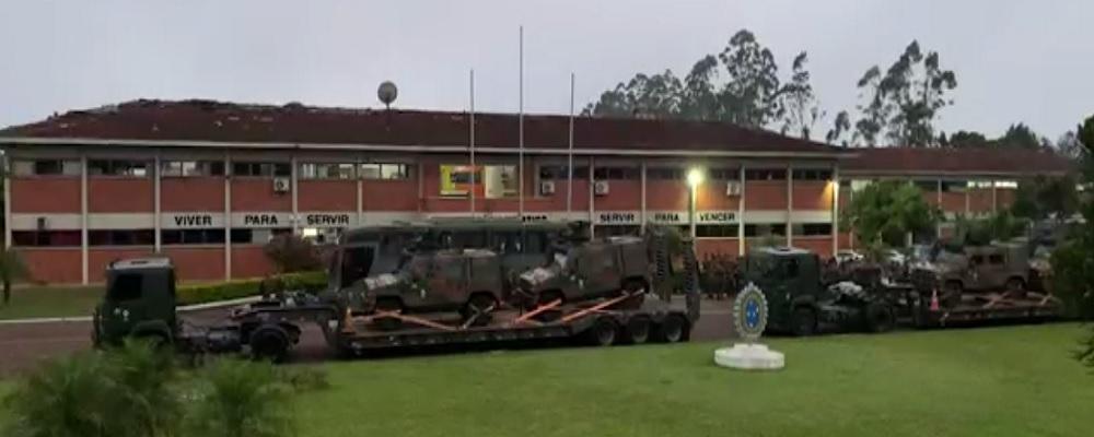 Militares de Cascavel são enviados para reforçar efetivo na fronteira com Venezuela