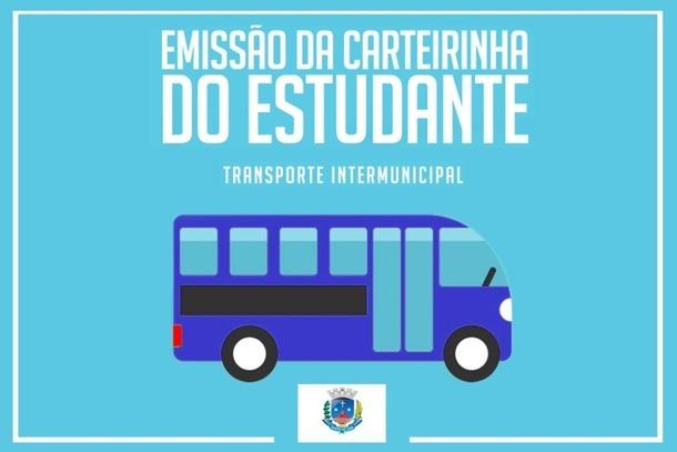 Alunos do transporte intermunicipal podem retirar carteirinhas de estudante a partir do dia 15 