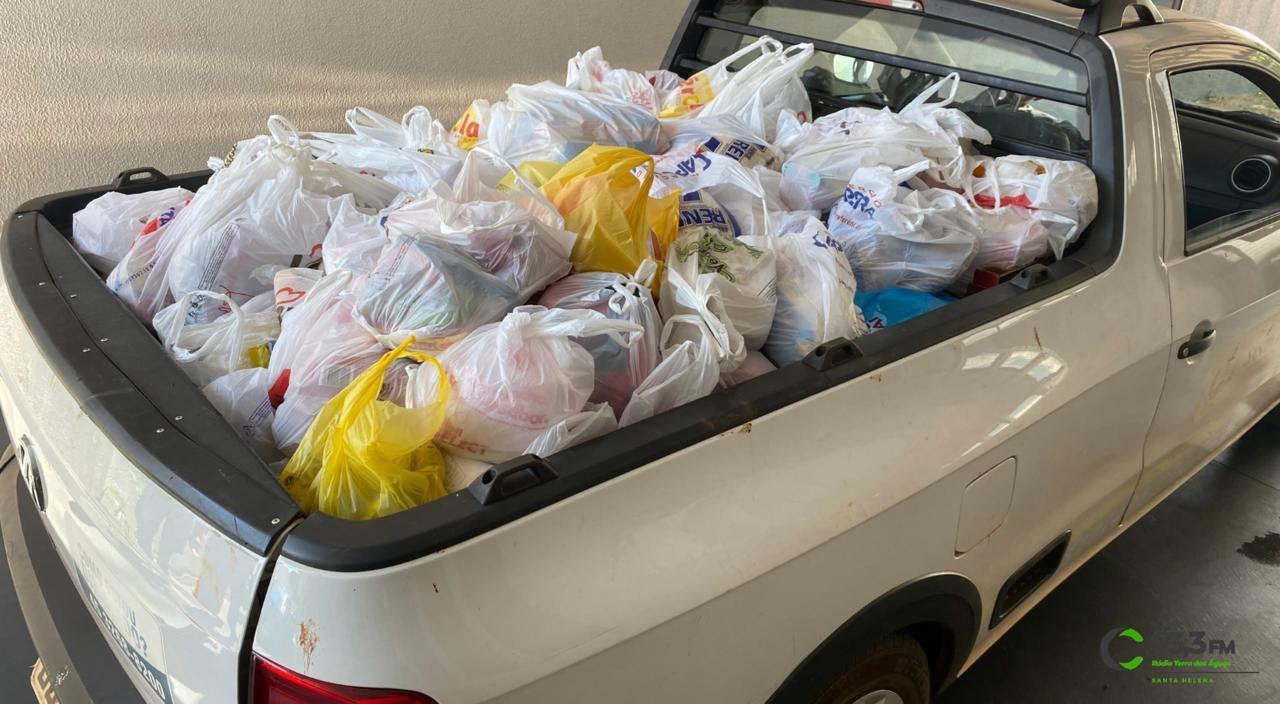 Carnaval Terra das Águas arrecada mais de duas toneladas de alimentos