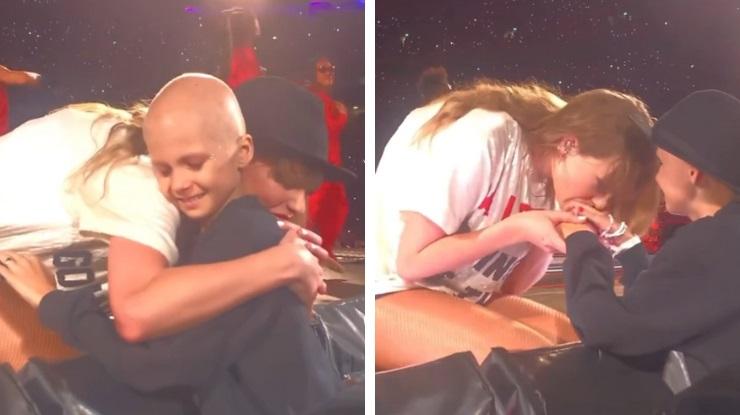 Taylor Swift surpreende fã com câncer terminal em show na Austrália