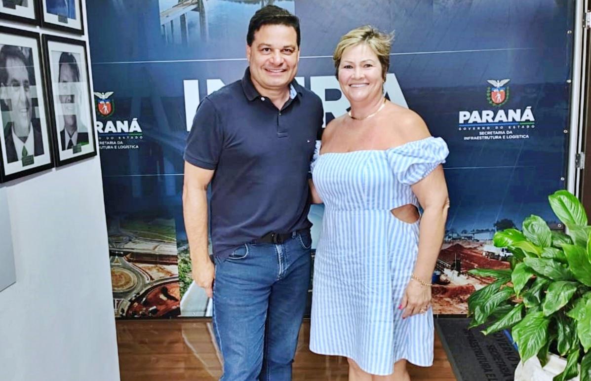 Parceria com o Governo do Estado deverá viabilizar 2 milhões de reais para ciclovia às margens da PR 497, em Itaipulândia