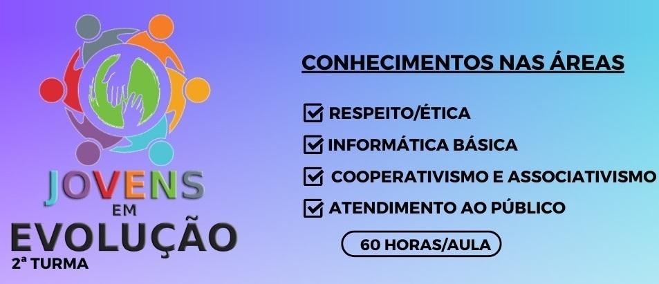 Prazo para inscrições no Projeto Jovens em Evolução encerram nesta semana em Santa Helena