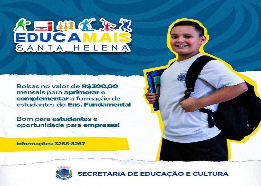 Programa Educa Mais Santa Helena é alvo de críticas e secretária esclarece atrasos em pagamentos