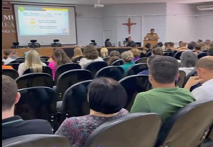 Reunião em Santa Helena reúne membros da rede de apoio ao Programa Mulher Segura