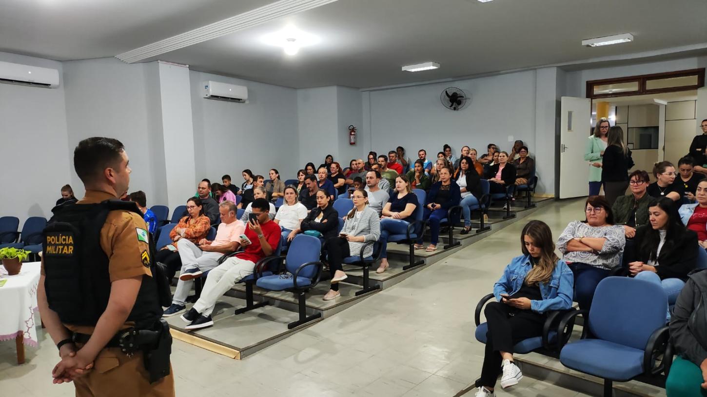 Proerd 2024 em Santa Helena cumpre mais uma etapa e promove encontro com pais