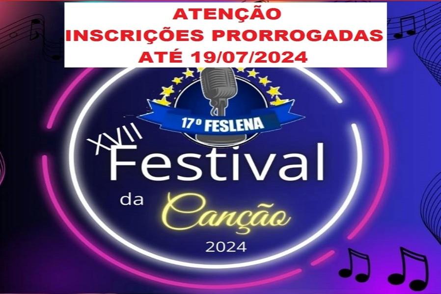 Inscrições para o 17º Feslena são prorrogadas