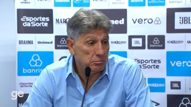Após derrota do Grêmio, Renato ameaça sair e rebate críticas sobre trabalho: 
