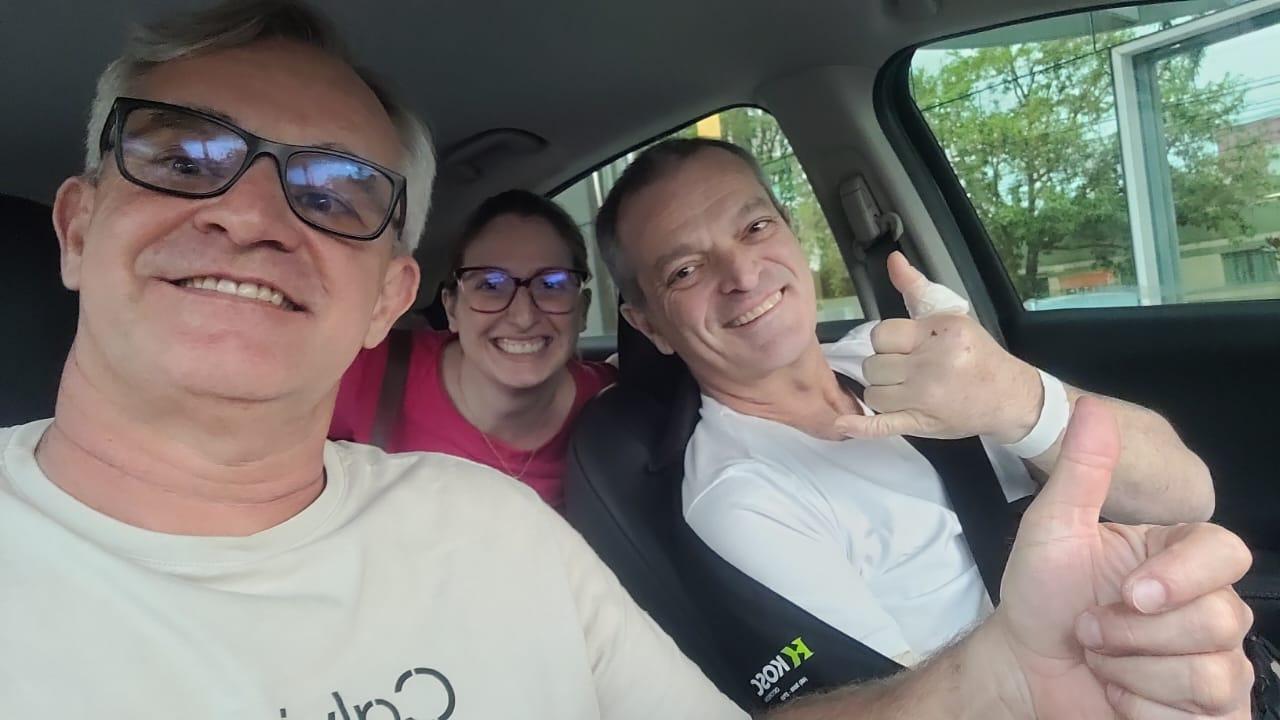 Após dez dias em coma santa- helenense, vítima de acidente motociclistico deixa o hospital