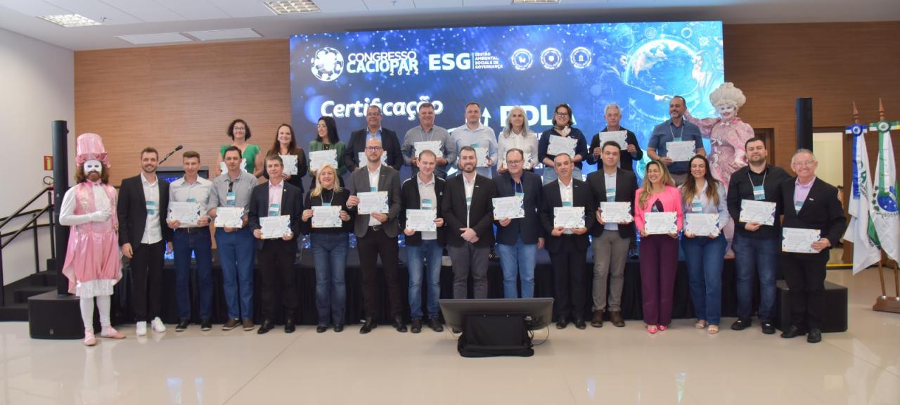 Comitiva da Acisa participa do 7º Congresso Caciopar com foco em governança social e ambiental