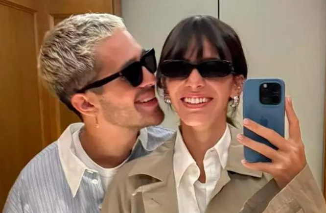 Em Paris, João Guilherme surge em clima de romance com Bruna Marquezine