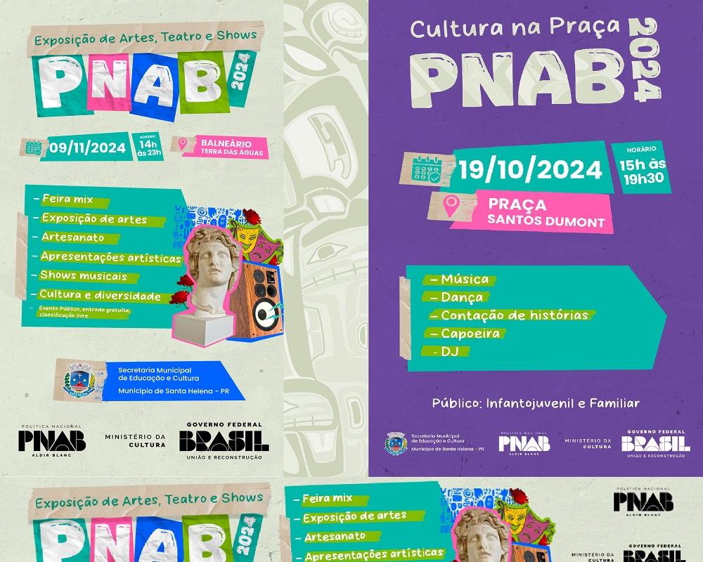 Semana que vem tem ponto alto do Circuito de Exposições de Artes e Artistas com incentivos do PNAB em Santa Helena