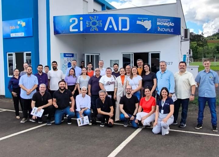 Acisa é representada em missão técnica sobre inovação em Santa Catarina
