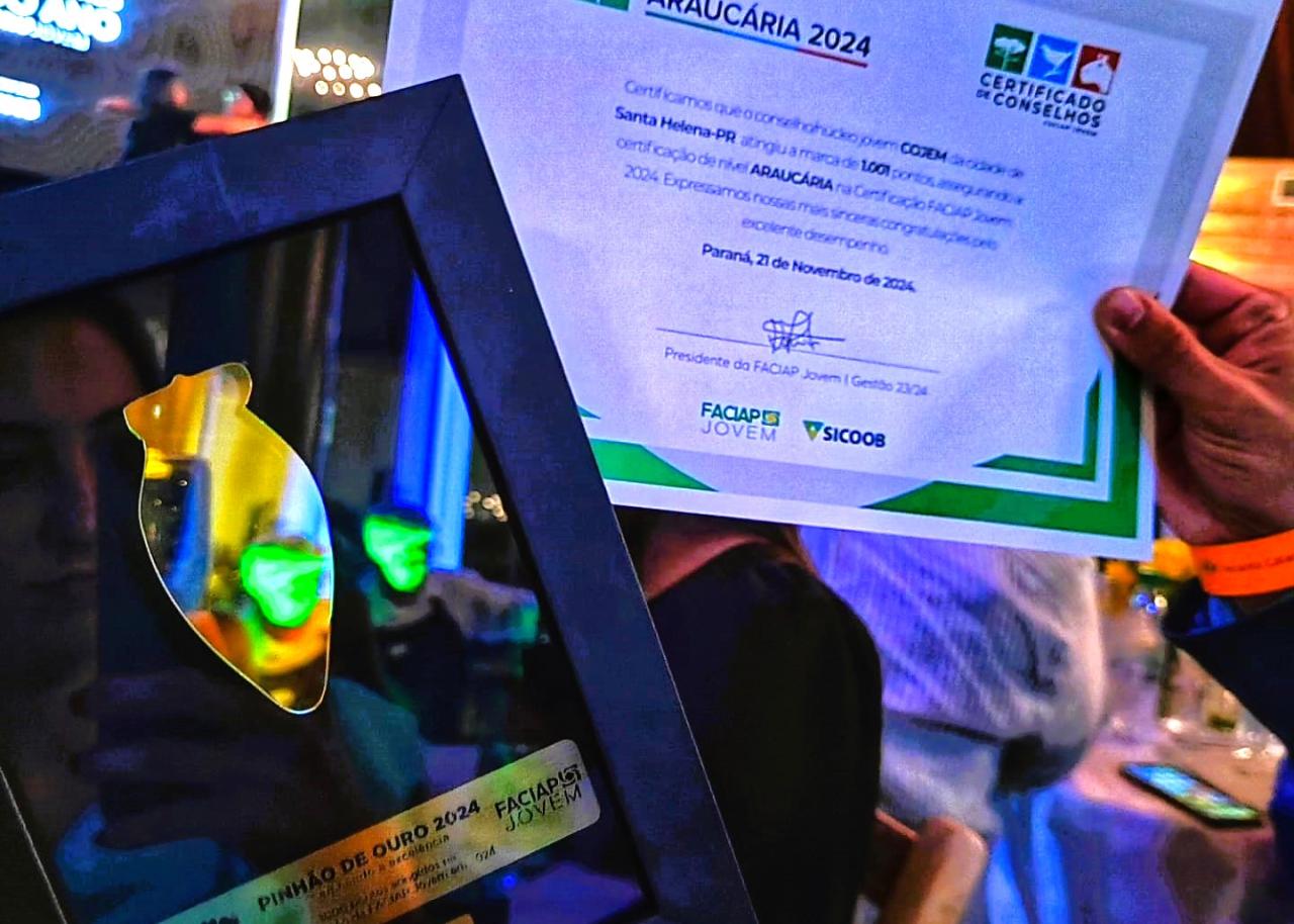 Cojem de Santa Helena celebra conquista da Certificação Araucária e Prêmio Pinhão de Ouro