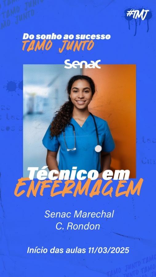Senac Marechal Cândido Rondon está com matrículas abertas para curso Técnico em Enfermagem