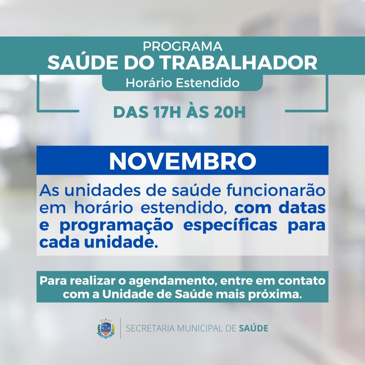 Terça e quinta tem agenda de atendimento do programa Saúde do Trabalhador em Santa Helena