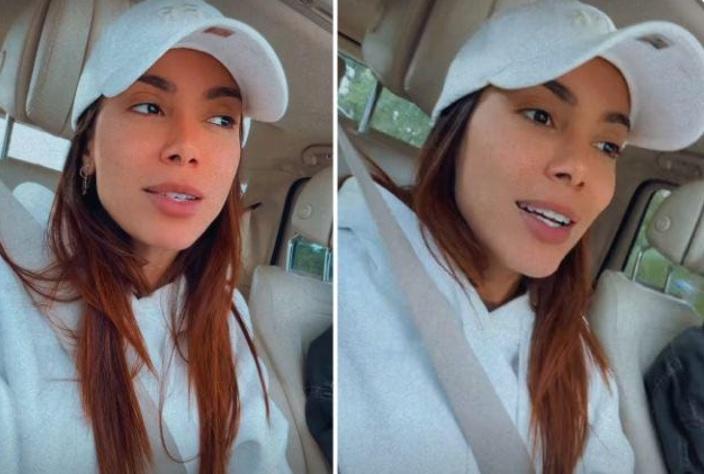 Anitta se estressa com crianças em avião: 