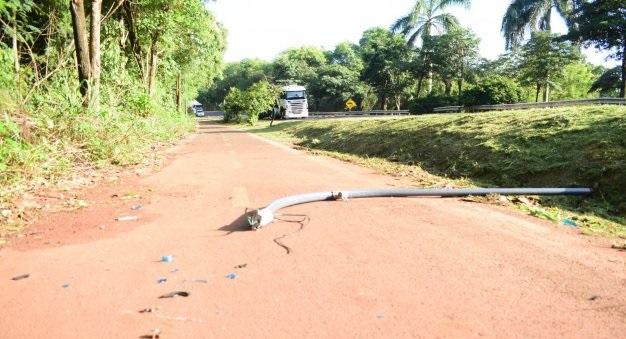 Furto de fios deixa região de Santa Helena sem iluminação pública