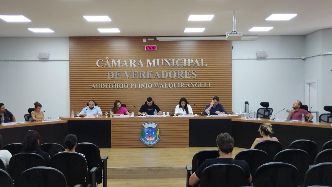 Câmara de vereadores de Santa Helena define composições do Conselho de Ética e Comissões Permanentes da Casa