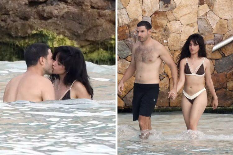 Camila Cabello é flagrada aos beijos com bilionário no Caribe
