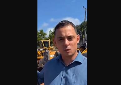 Prefeito Rafael Moura, de Quedas do Iguaçu expõe sabotagem de equipamentos no município