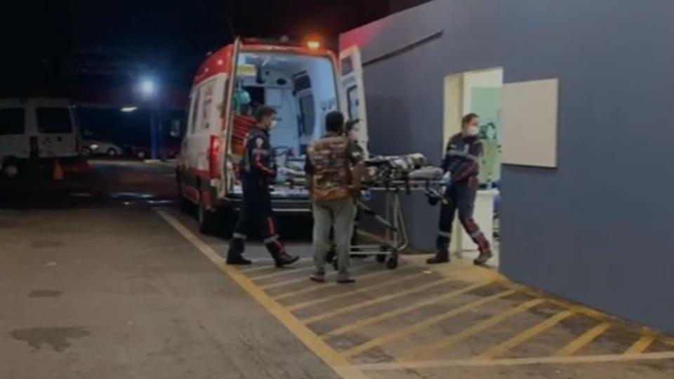 Quiosque desaba durante confraternização e deixa criança de um ano em estado grave