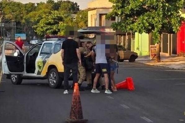 Suspeito de praticar diversos furtos em Santa Helena é preso após resistir abordagem policial