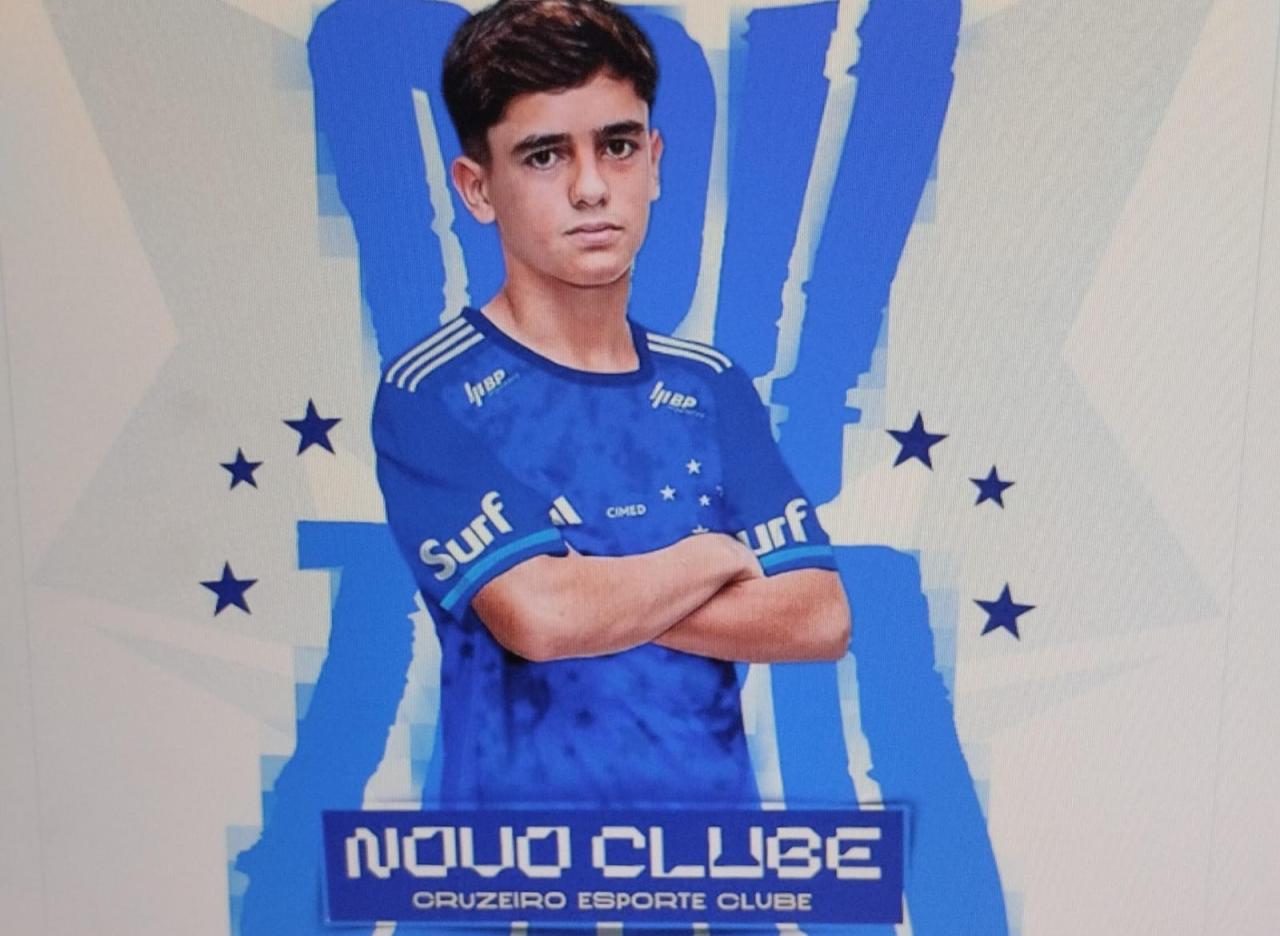 Filho do Fagner é contratado para a base do Cruzeiro